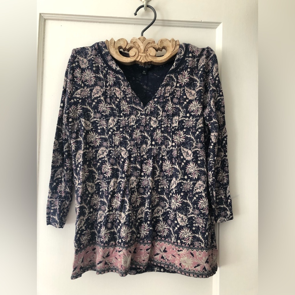 Lucky Brand 3/4 Sleeve
